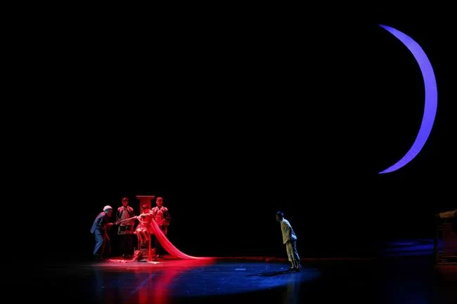 献礼改革开放四十周年——山西《解放》携9年演出千场荣耀重回国家大剧院(图3) 演出剧照