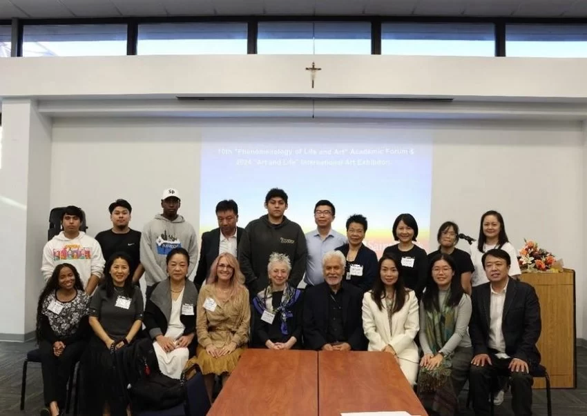2024“艺术与生命”国际艺术邀请展学术论坛在美国圣彼得大学举行(图24)