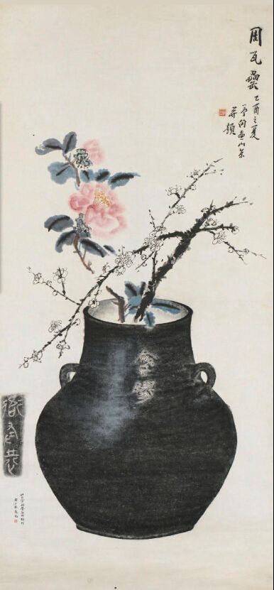 插花留春:是文人雅好也是艺术家的热恋(图2) 山茶