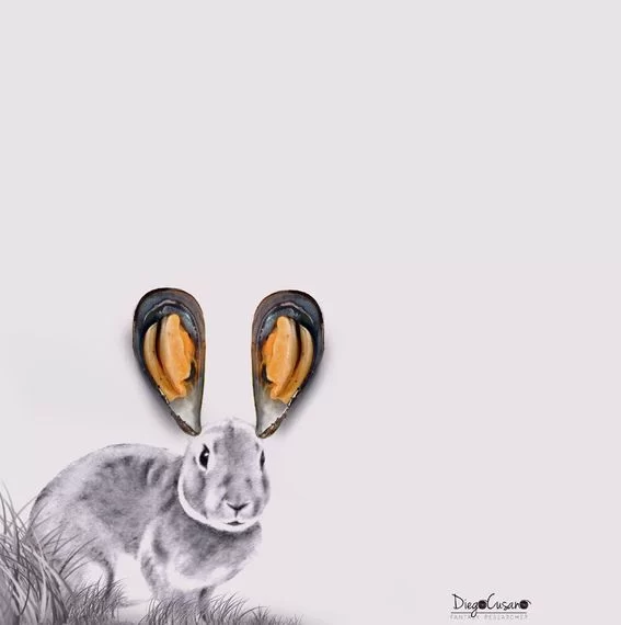 吃货的神奇脑洞:食物也能变名画(图1) 吃货的神奇脑洞:食物也能变名画(图1)