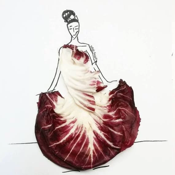 吃货的神奇脑洞:食物也能变名画(图10) 吃货的神奇脑洞:食物也能变名画(图10)