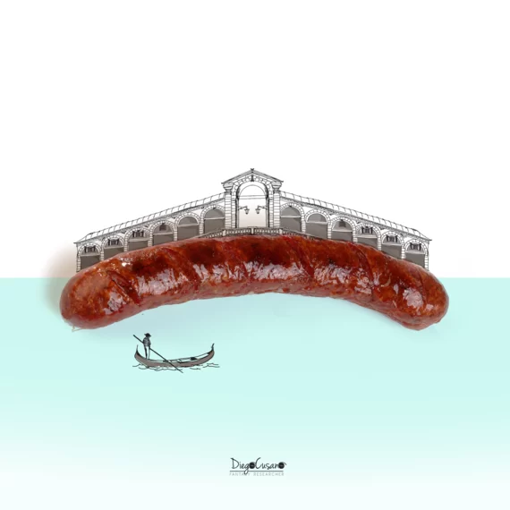 吃货的神奇脑洞:食物也能变名画(图4) 吃货的神奇脑洞:食物也能变名画(图4)