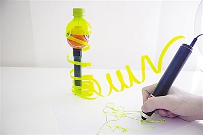 环保3D打印笔：“吃”塑料瓶，“吐”好玩意儿(图2)