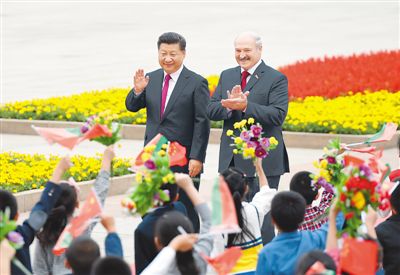 习近平同白俄罗斯总统卢卡申科会谈两国元首决定建立相互信任、合作共赢的中白全面战略伙伴关系(图1)