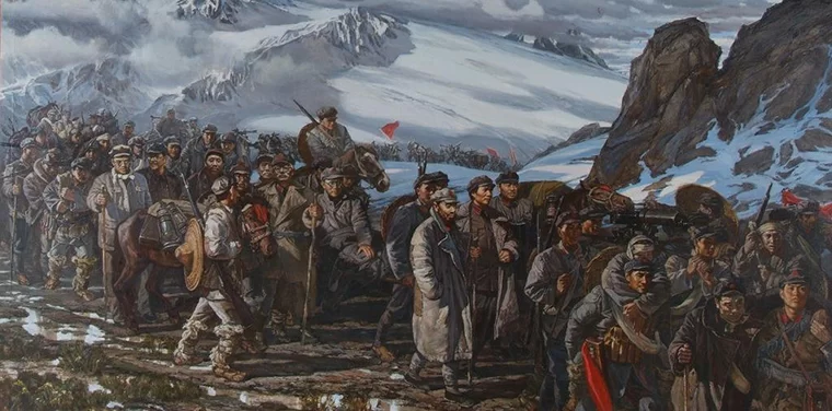 长征,向着民族复兴伟大梦想进发(图1) 长征,向着民族复兴伟大梦想进发(图1)