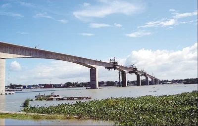 中企在孟加拉国援建7座大桥为当地百姓带来福祉(图1) 中企在孟加拉国援建7座大桥为当地百姓带来福祉(图1)