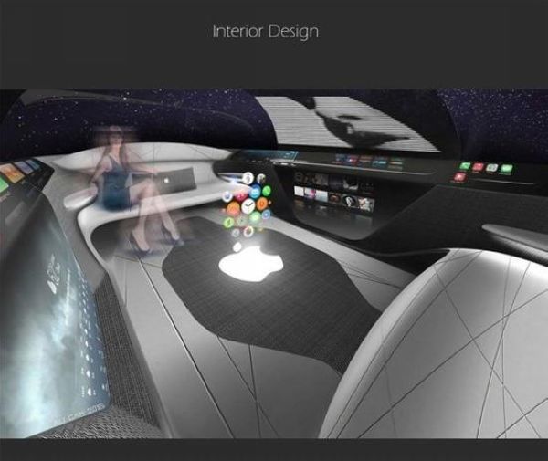 设计感爆棚 苹果Apple Car概念车曝光(图8)