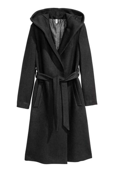 双十一来件Gigi肯豆爱穿的“拖地”大衣才够in(图28) H&M