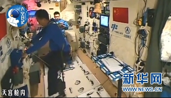 中国人首次太空跑步 景海鹏连跑一小时(图1)