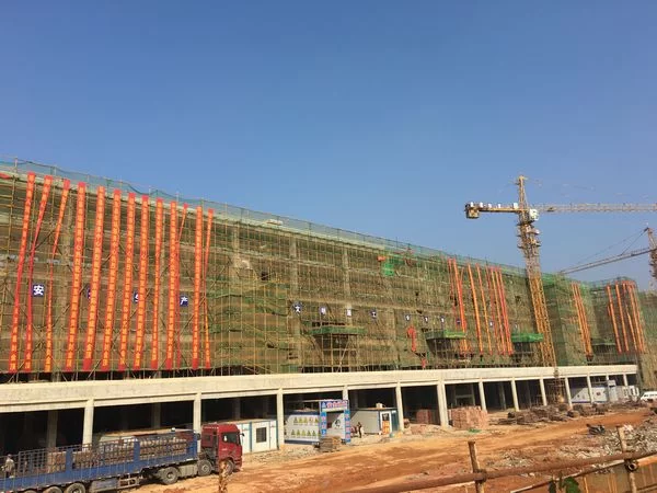 湖南邵东:湘中大地 文化为韵 创新为魂(图3) 如火如荼的建设现场