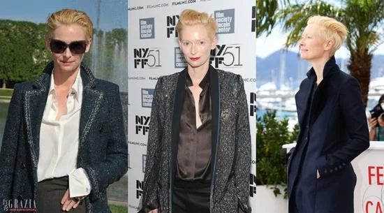 全世界最适合大背头的女人