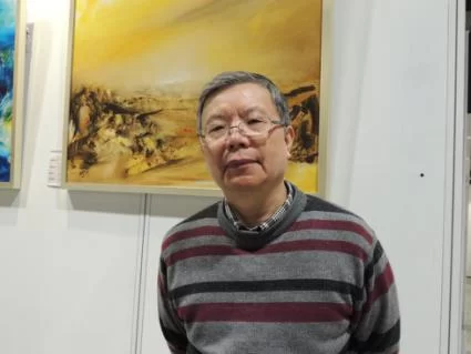 著名油画家徐树立应邀参加中华传统文化澳门行展览(图1) 著名油画家徐树立应邀参加中华传统文化澳门行展览(图1)