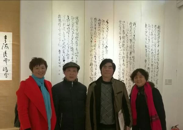 翰墨温江.《风清气朗 笔墨情缘》四川元朗书画院首届学术联展开幕(图18) IMG_20170124_112225