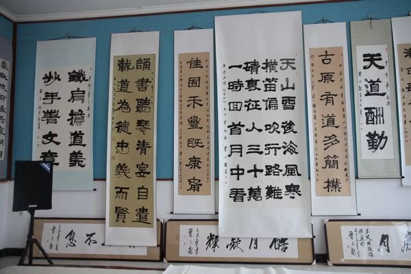 现场作品展示