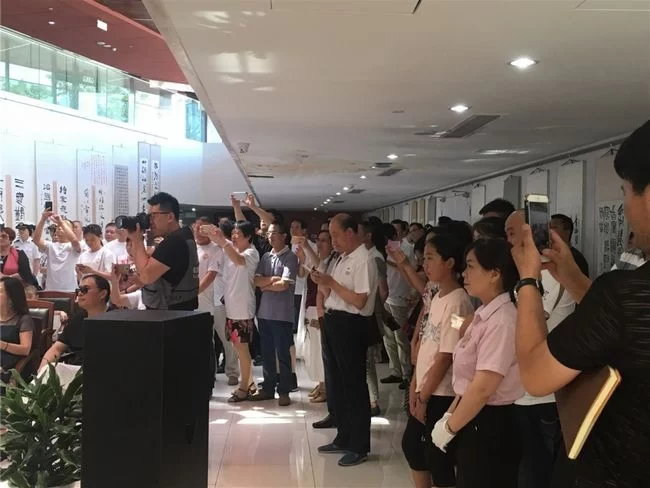 “八一梦,剑笔丹心”——刘参书画印作品展在宁波开幕(图5) 4