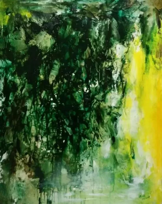 大象无形见真意——徐树立意象油画赏析(图3) 《清泉》