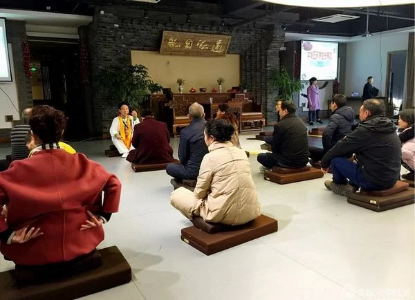 中华五环养生长寿功首期初级班在成都三丰太极堂圆满落幕(图1) 中华五环养生长寿功培训现场