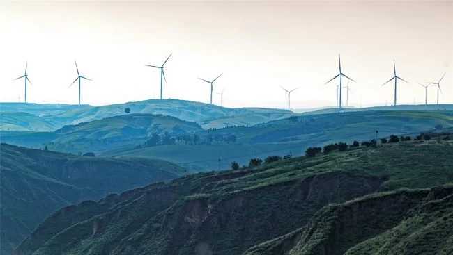 榆林基础设施建设“加速度” 拉动城市跨越发展大引擎(图5) 榆阳区麻黄梁风电基地