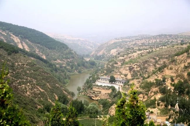 榆林米脂高西沟村外貌图