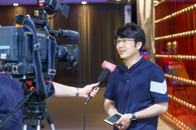 2018北京国际文创产品交易会组委会常务副主任杨立恒接受媒体采访