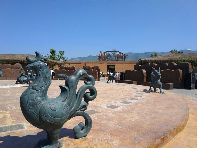 中国·周原景区在周文化发祥地盛大开园(图5) 神兽