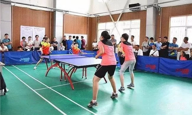 陕西榆阳体育健儿在全市中学生运动会上再创佳绩(图3) 乒乓球女子双打获得第一名