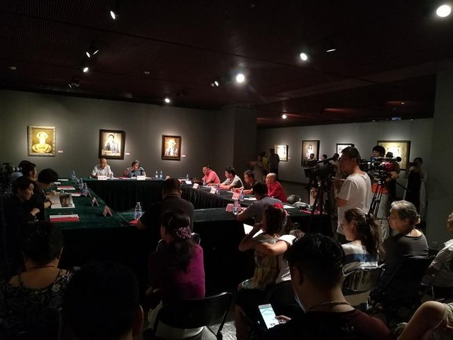 第六届经典与风范——当代值得关注的艺术家邀请展(油画篇)暨中国油画发展论坛举办(图2) 现场