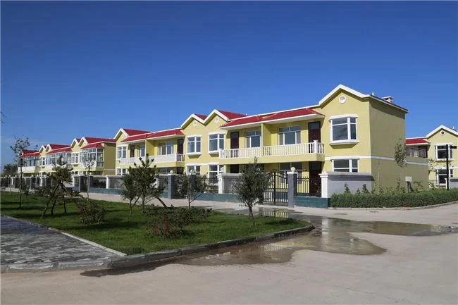 陕西榆阳:乡村振兴“促发展” 脱贫攻坚“奔小康”(图4) 新村风貌