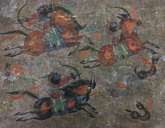 诗域东方——官其格艺术作品展在京举办(图2) 作品