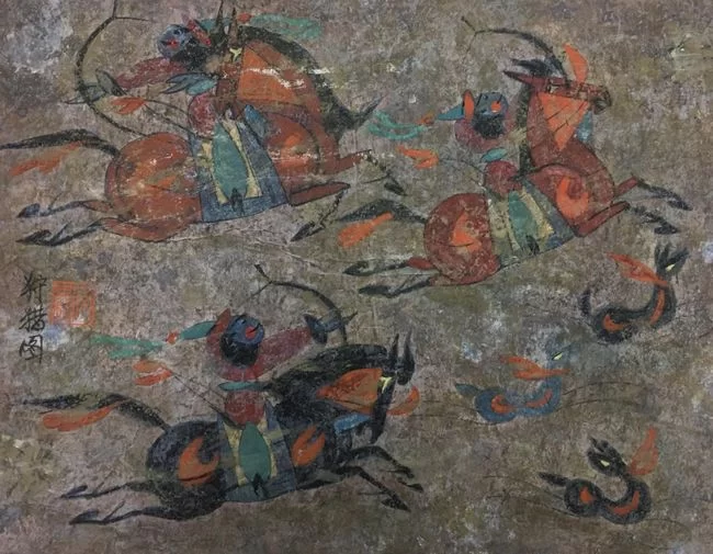 诗域东方——官其格艺术作品展在京举办(图2) 作品