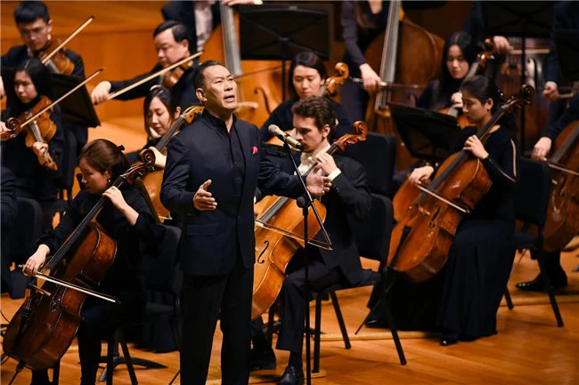 叶小纲第五交响乐《鲁迅》音乐会在国家大剧院圆满举办(图7) 著名演员吴京安朗诵《野草》