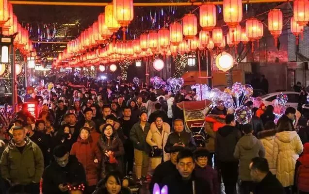 大美榆林除夕夜,惊艳!(图5) 大美榆林除夕夜,惊艳!