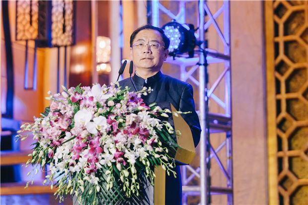 中国录音师协会演艺扩声专业委员会在京成立(图2) 中国录音师协会理事长王宏民致辞