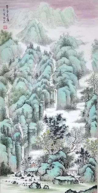 气韵壮阔 大气磅礴——任丽茹绘画作品欣赏(图5) 气韵壮阔 大气磅礴——任丽茹绘画作品欣赏(图5)