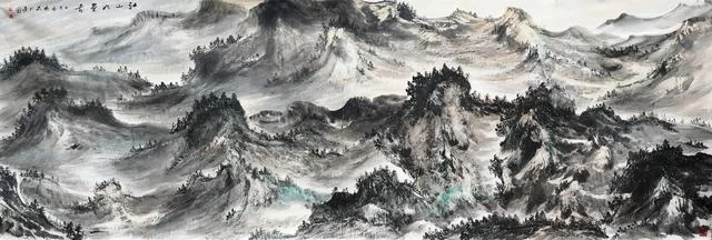 气韵生动,墨韵人生——韩景森绘画作品欣赏(图5) 气韵生动,墨韵人生——韩景森绘画作品欣赏