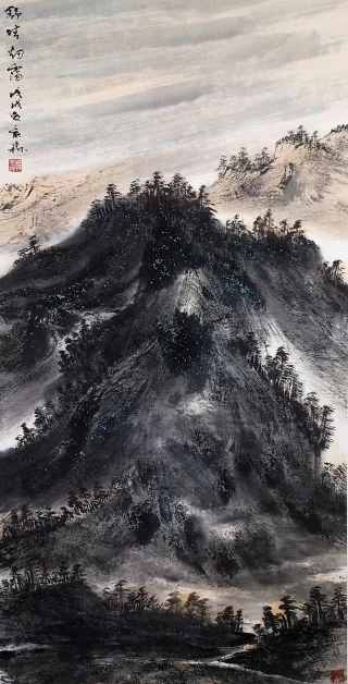 气韵生动,墨韵人生——韩景森绘画作品欣赏(图3) 气韵生动,墨韵人生——韩景森绘画作品欣赏