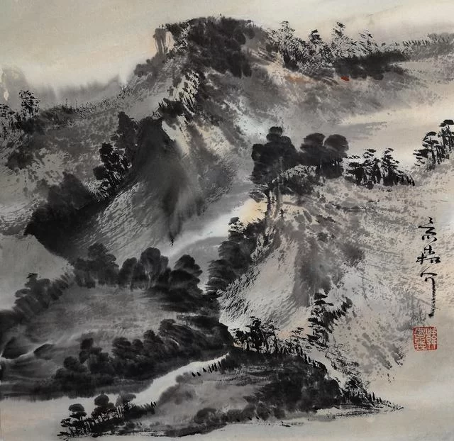 气韵生动,墨韵人生——韩景森绘画作品欣赏(图6) 气韵生动,墨韵人生——韩景森绘画作品欣赏