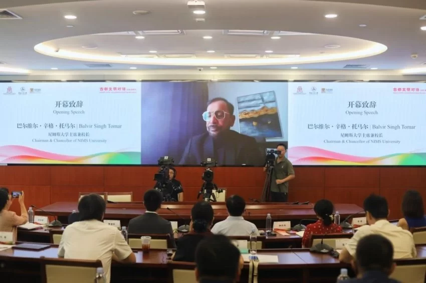 中印古都文明对话(北京—斋普尔)在中国北京和印度斋普尔两地举行(图3) 中印古都文明对话(北京—斋普尔)在中国北京和印度斋普尔两地举行(图3)