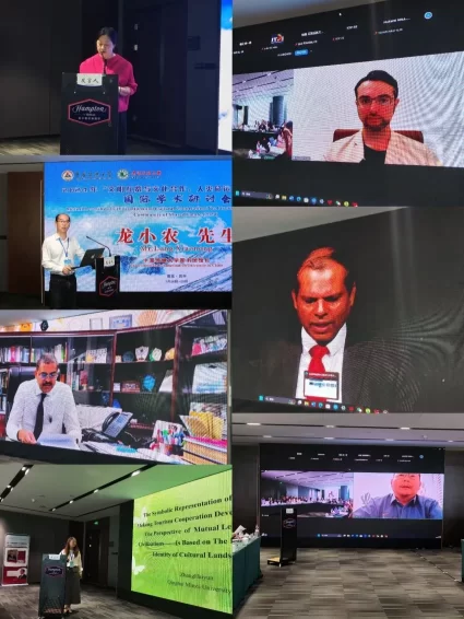 “文明互鉴与文化合作:人类命运共同体的实践”国际学术研讨会顺利召开(图4) “文明互鉴与文化合作:人类命运共同体的实践”国际学术研讨会顺利召开(图4)