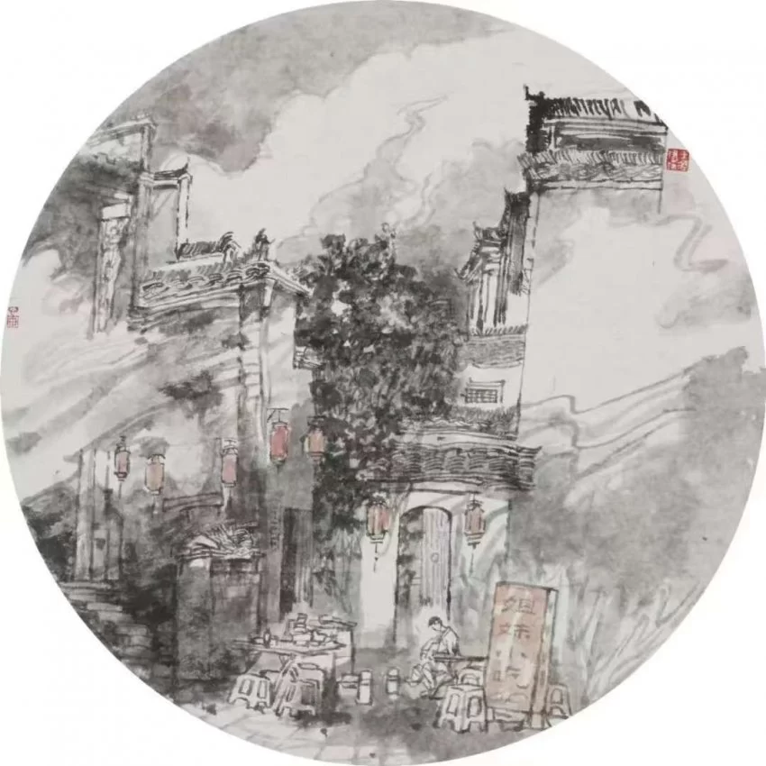 “闲庭信步——王清健中国画小幅精品展”开幕(图5) “闲庭信步——王清健中国画小幅精品展”开幕(图5)