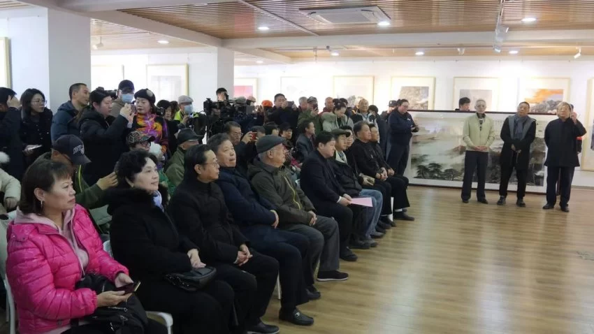 北京紫竹院 |“心筑江山——徐胜利、赵青仲、陈溪峋山水画展”(图2) 北京紫竹院 |“心筑江山——徐胜利、赵青仲、陈溪峋山水画展”(图2)