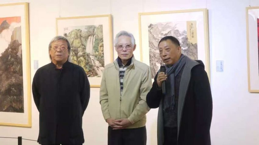 北京紫竹院 |“心筑江山——徐胜利、赵青仲、陈溪峋山水画展”(图3)