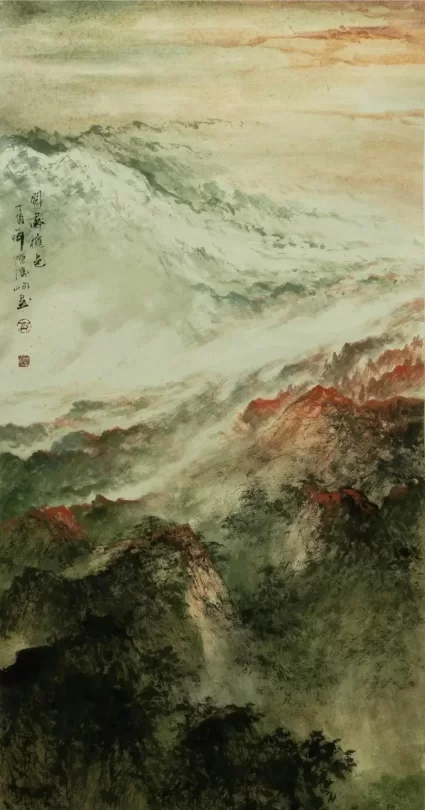 北京紫竹院 |“心筑江山——徐胜利、赵青仲、陈溪峋山水画展”(图13) 北京紫竹院 |“心筑江山——徐胜利、赵青仲、陈溪峋山水画展”(图13)