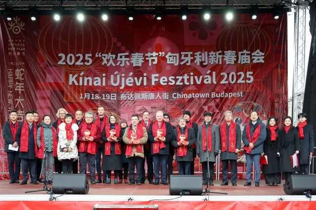 新春乐章唱响多瑙河畔——2025年欢乐春节演出活动在匈牙利布达佩斯举行(图4)