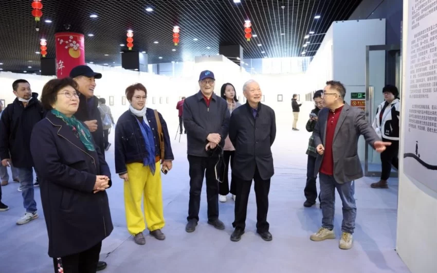 “老九漫画艺术40年·老九漫画展”在京举行(图6)