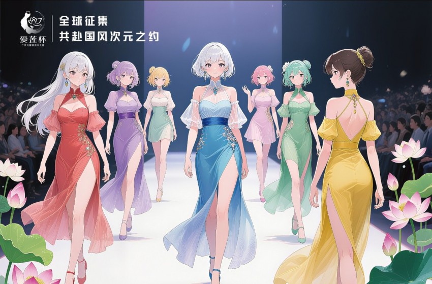 衣冠千载 次元新生——2025首届“爱莲杯”二次元服装设计大赛将于8月17日在江西于都正式启幕(图2)