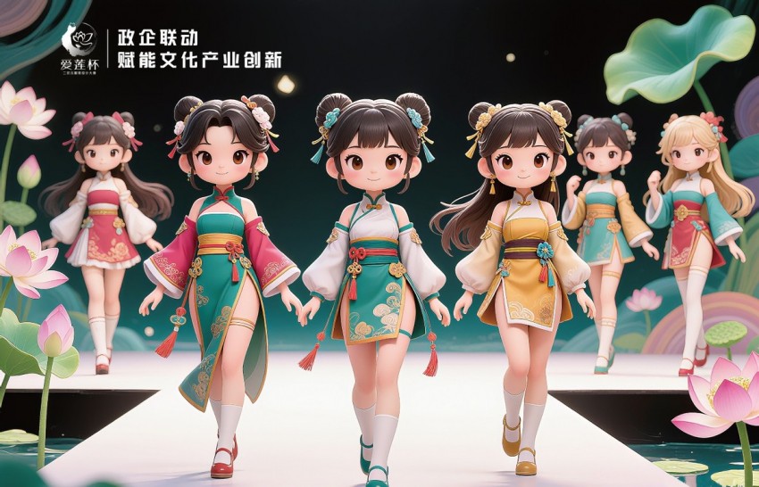 衣冠千载 次元新生——2025首届“爱莲杯”二次元服装设计大赛将于8月17日在江西于都正式启幕(图3)