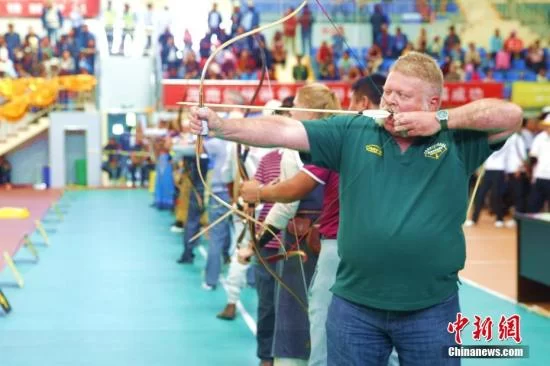 通讯:中外选手民族传统射箭场秀“射艺”(图1) 通讯:中外选手民族传统射箭场秀“射艺”(图1)
