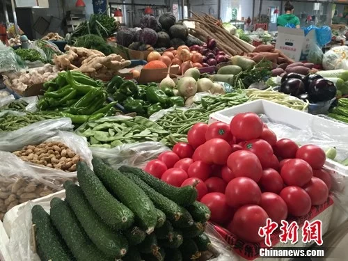 菜篮子调查:“断茬”致蔬菜连涨九周 猪肉价格回落(图1) 北京